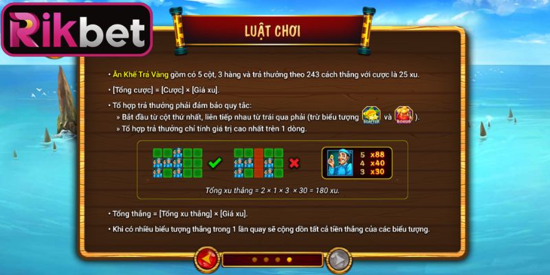 Cộng dồn lợi nhuận trong ăn khế trả vàng Rikbet