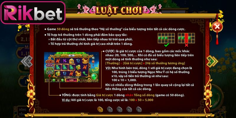 Quy định về tổng số tiền đầu tư cho ván đấu 