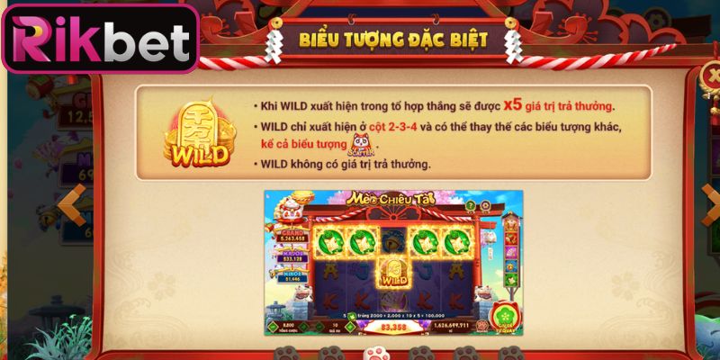 Mèo Chiêu Tài Rikbet - Săn Biểu Tượng Phúc Lộc Đầy Tay 2 Slot có nhiều tính năng