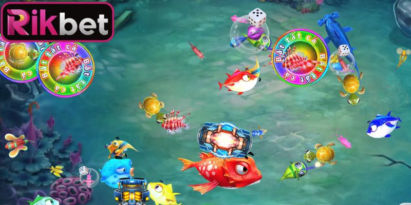 Ocean Lord Rikbet - Đại Dương Huyền Bí Nhận Thưởng Lớn 3 Chọn mức đạn và ăn cá